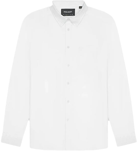 Lyle & Scott Lyle & Scott Plain Oxford Shirt Wit