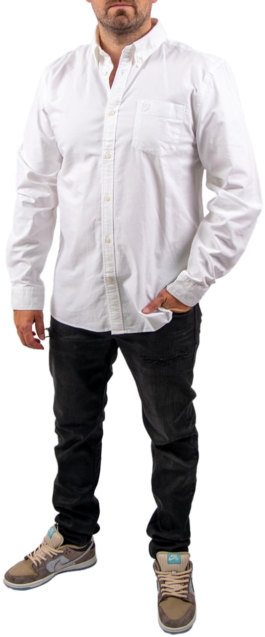Lyle & Scott Lyle & Scott Plain Oxford Shirt Wit