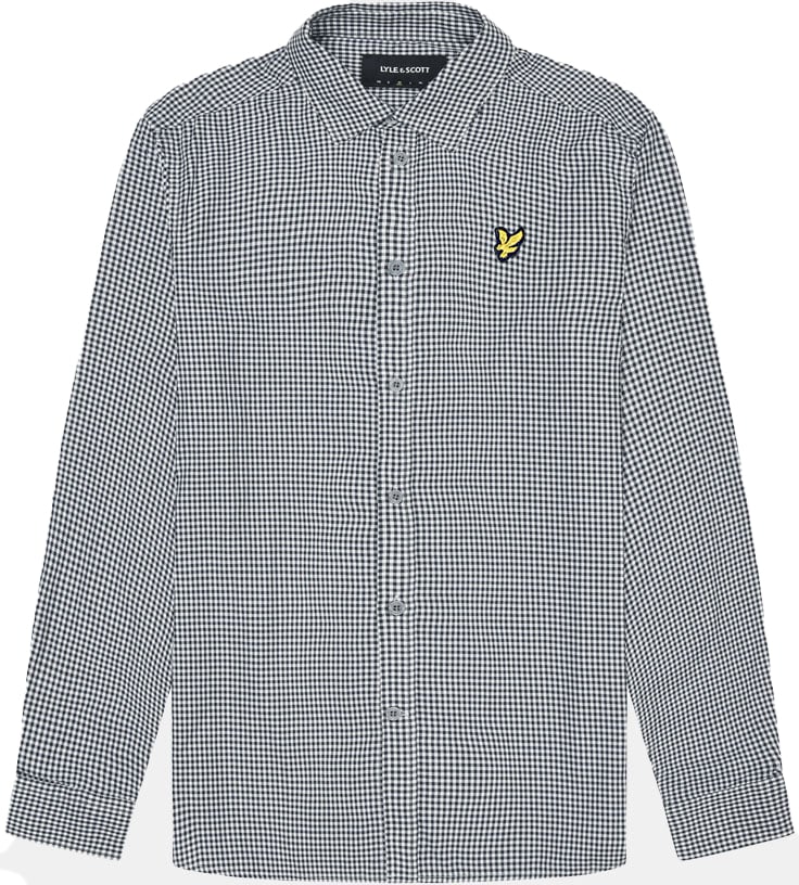 Lyle & Scott Lyle &amp; Scott Shepherd Check Shirt Blauw