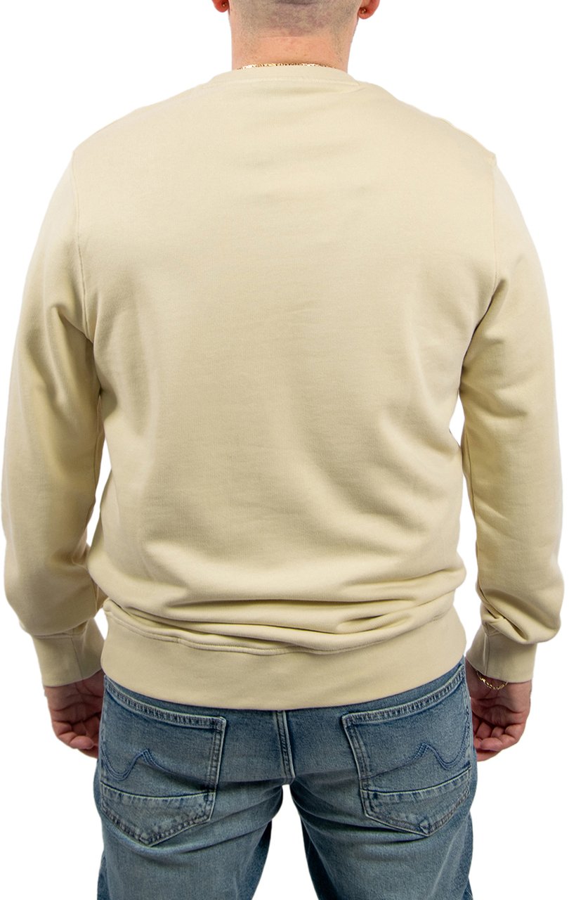 Lyle & Scott Lyle & Scott Superfine Crew Neck Sweatshirt Beige