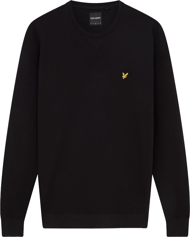 Lyle & Scott Lyle &amp; Scott Crew Neck Sweatshirt Zwart
