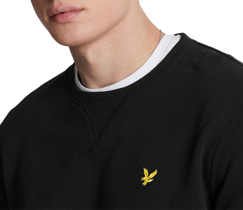 Lyle & Scott Lyle &amp; Scott Crew Neck Sweatshirt Zwart