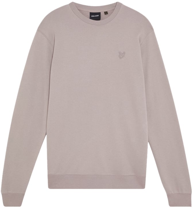 Lyle & Scott Lyle & Scott Superfine Crew Neck Sweatshirt Grijs