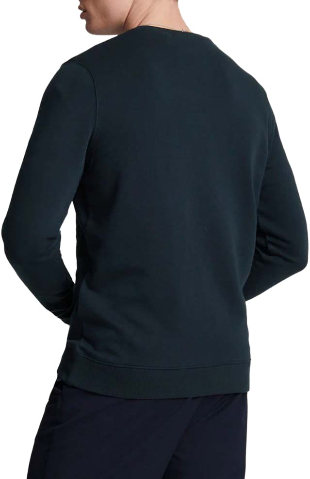 Lyle & Scott Lyle&scott Tonal Eagle Crew Neck Sweaters Donkerblauw Ml424ton Blauw