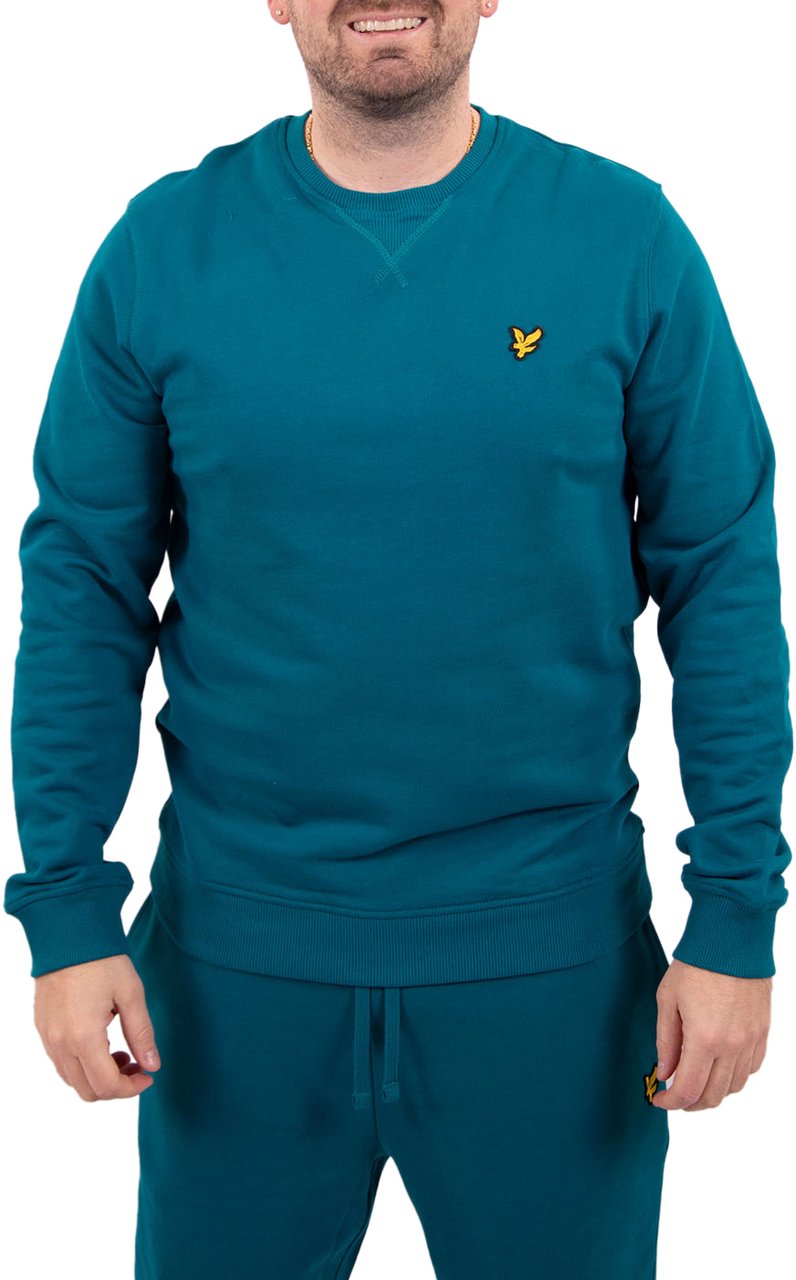 Lyle & Scott Lyle & Scott Crew Neck Sweatshirt Blauw