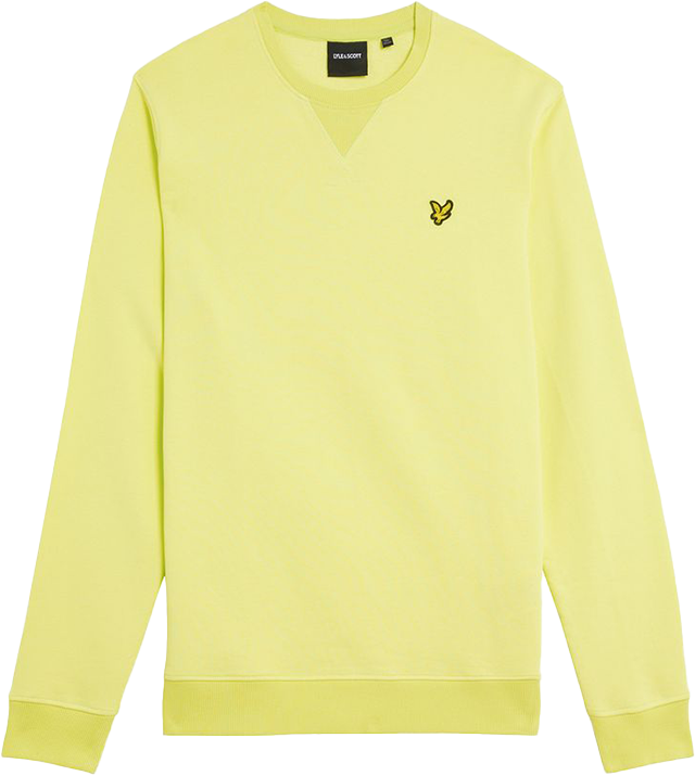 Lyle & Scott Lyle & Scott Crew Neck Sweatshirt Geel
