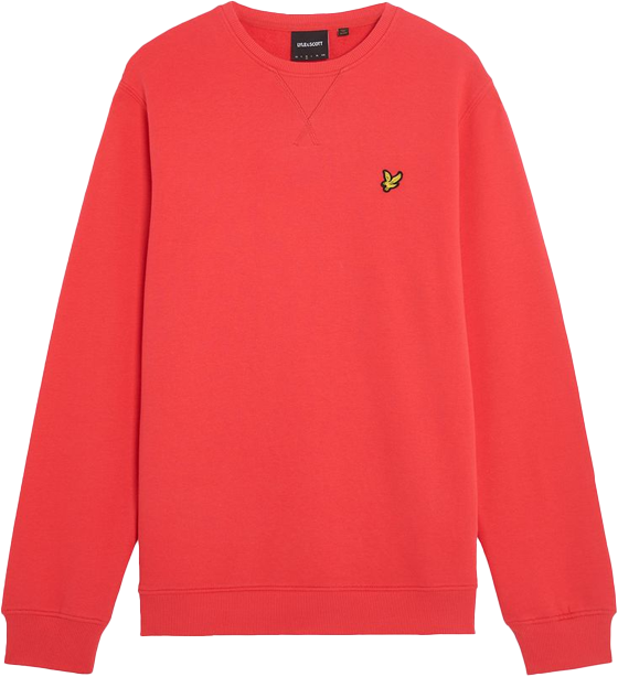 Lyle & Scott Lyle &amp; Scott Crew Neck Sweatshirt Rood