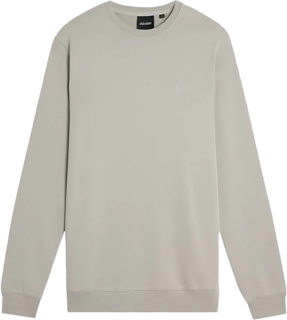 Lyle & Scott Lyle & Scott Superfine Crew Neck Sweatshirt Beige