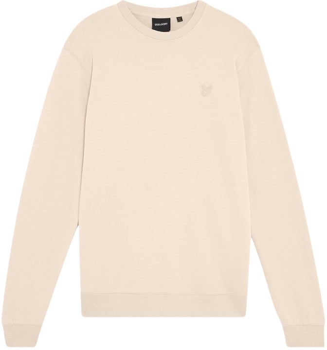 Lyle & Scott Lyle & Scott Superfine Crew Neck Sweatshirt Beige