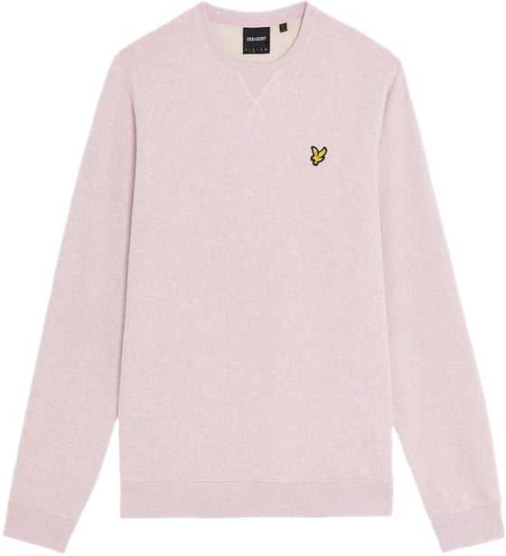 Lyle & Scott Lyle & Scott Heathered Crew Neck Sweatshirt Roze