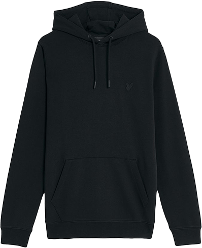 Lyle & Scott Lyle &amp; Scott Superfine Pullover Hoodie Zwart
