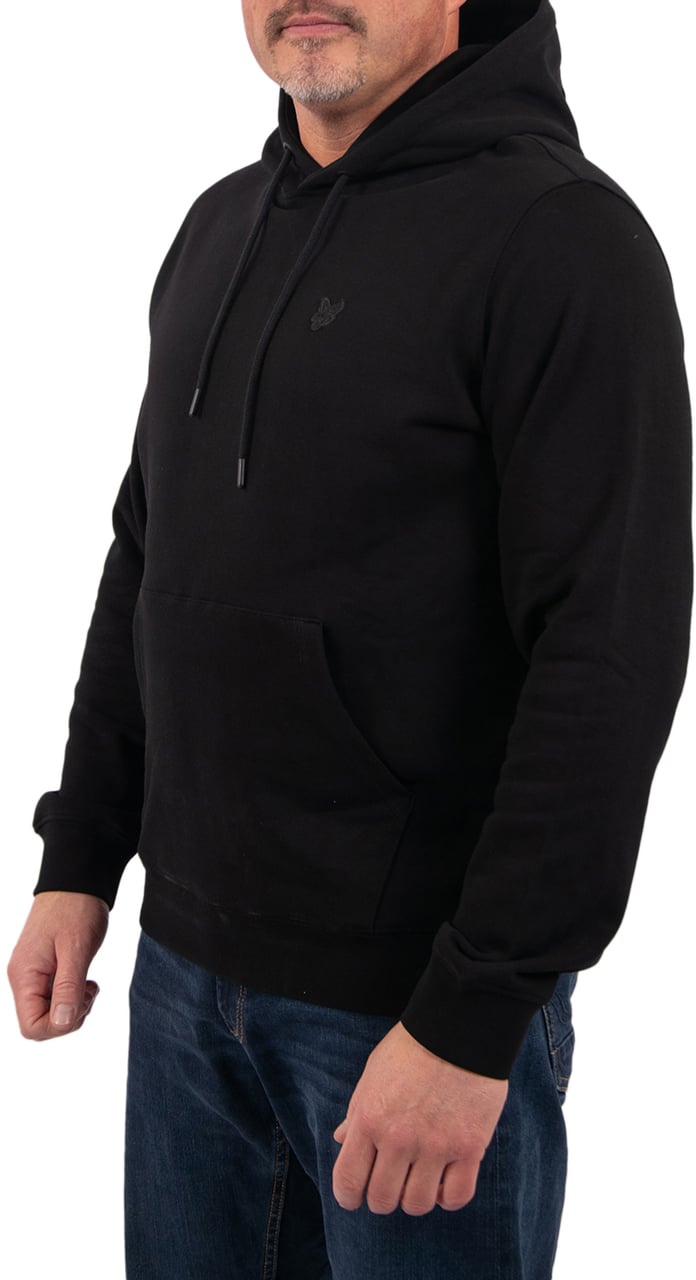 Lyle & Scott Superfine Pullover Hoodie Zwart
