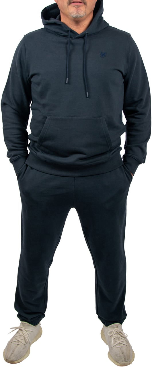 Lyle & Scott Lyle &amp; Scott Superfine Pullover Hoodie Blauw