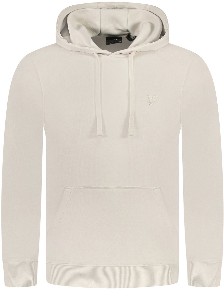 Lyle & Scott Lyle & Scott Tonal Eagle Pullover Hoodie Beige