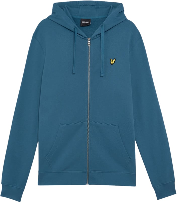 Lyle & Scott Lyle &amp; Scott Zip Through Hoodie Blauw
