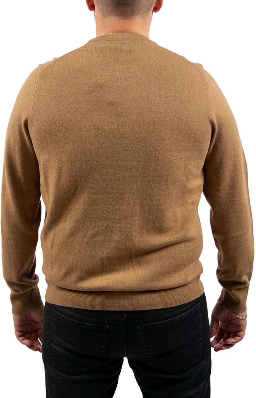 Lyle & Scott Cotton Merino Crew Neck Jumper Bruin
