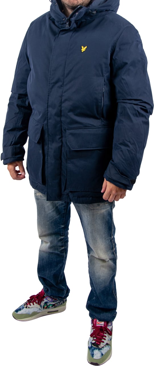 Lyle & Scott Lyle & Scott Membrane Parka Blauw