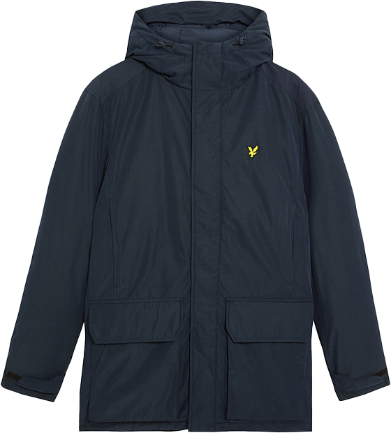 Lyle & Scott Lyle & Scott Membrane Parka Blauw