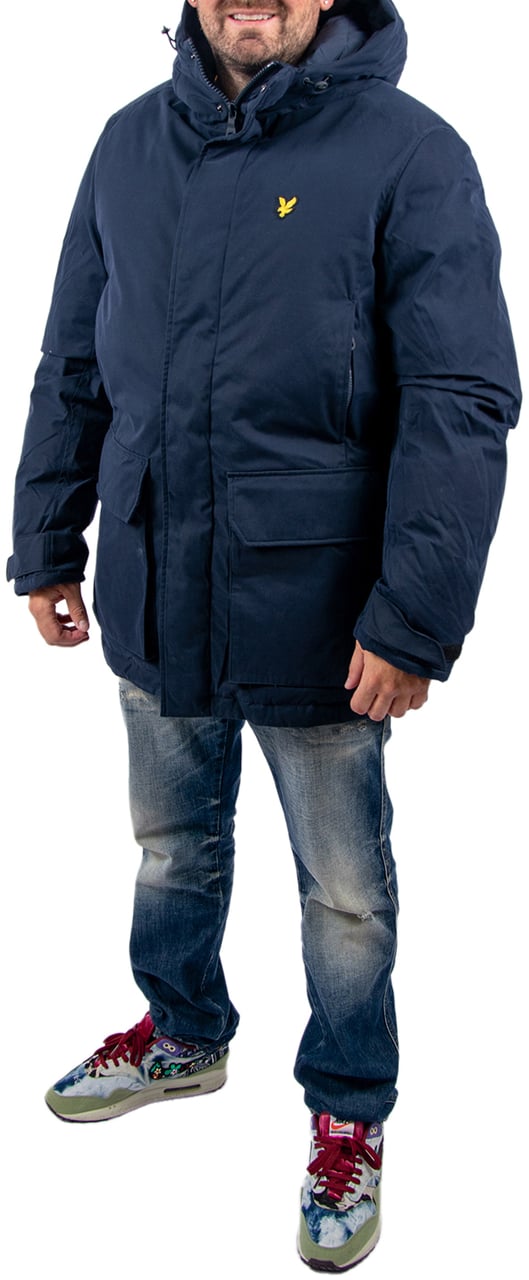 Lyle & Scott Lyle & Scott Membrane Parka Blauw