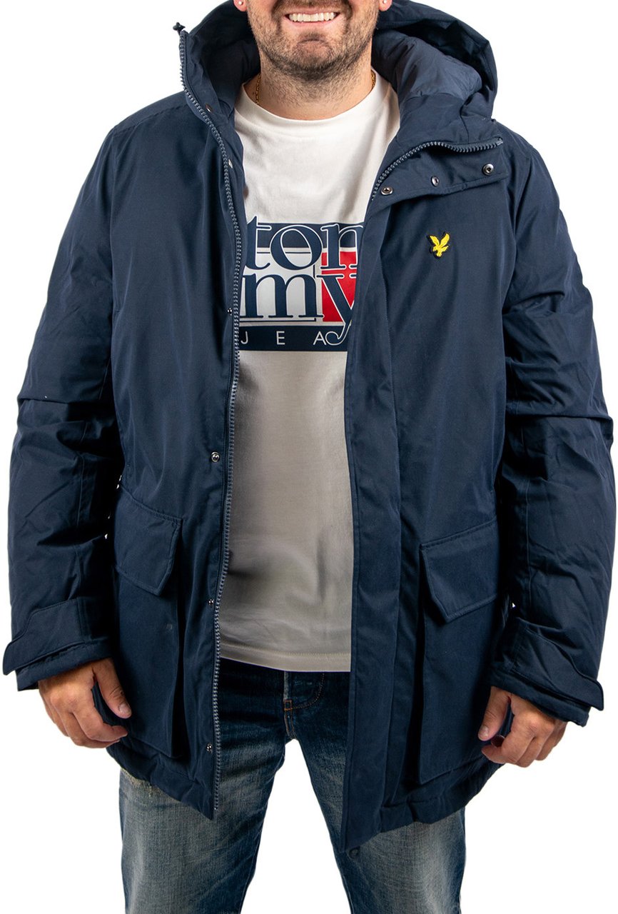 Lyle & Scott Lyle & Scott Membrane Parka Blauw