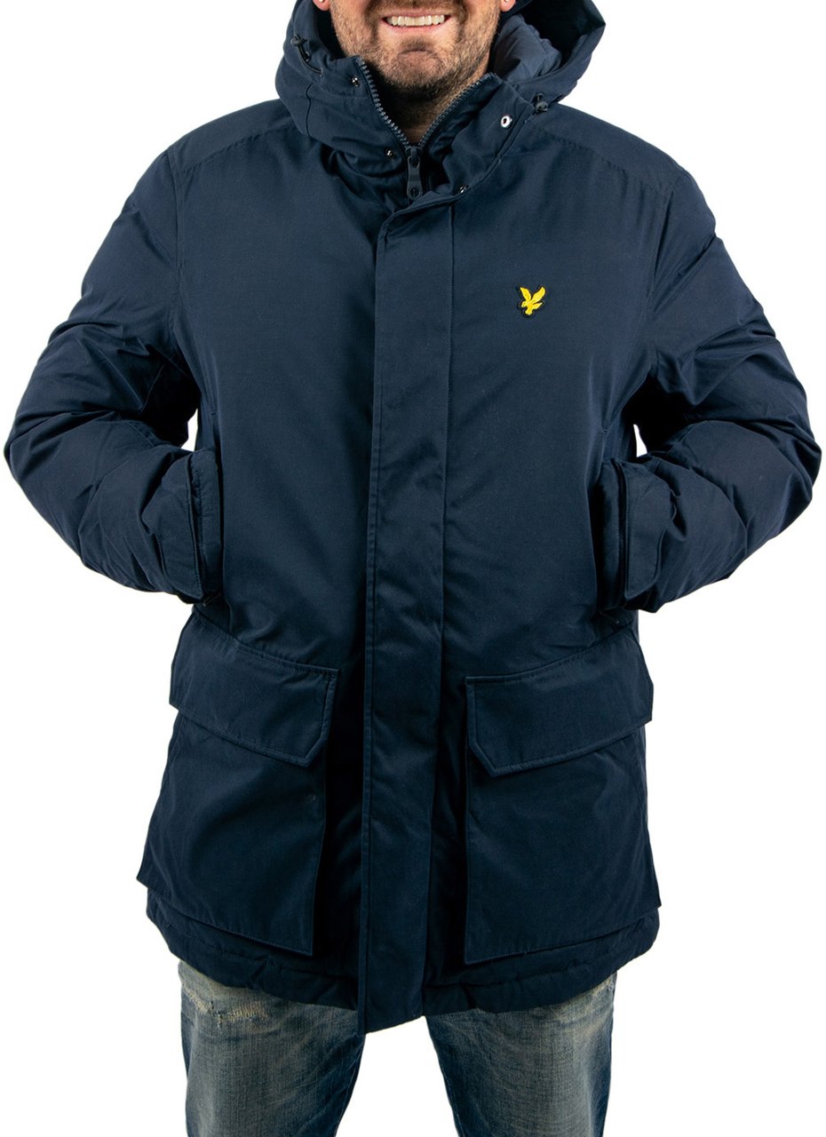 Lyle & Scott Lyle & Scott Membrane Parka Blauw