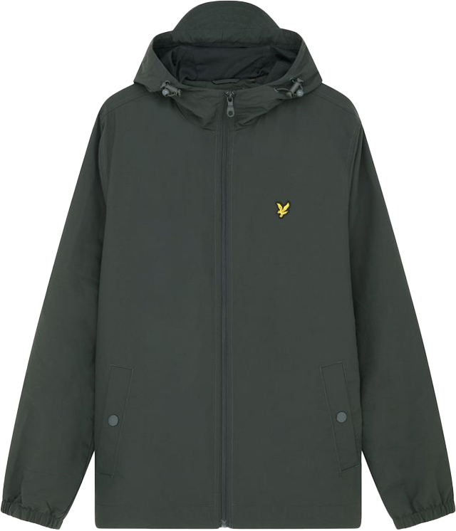 Lyle & Scott Lyle &amp; Scott Zip Through Hooded Jacket Grijs