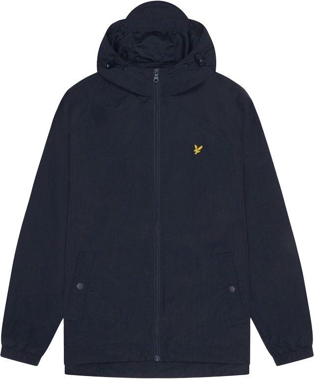 Lyle & Scott Lyle & Scott Zip Through Hooded Jacket Blauw