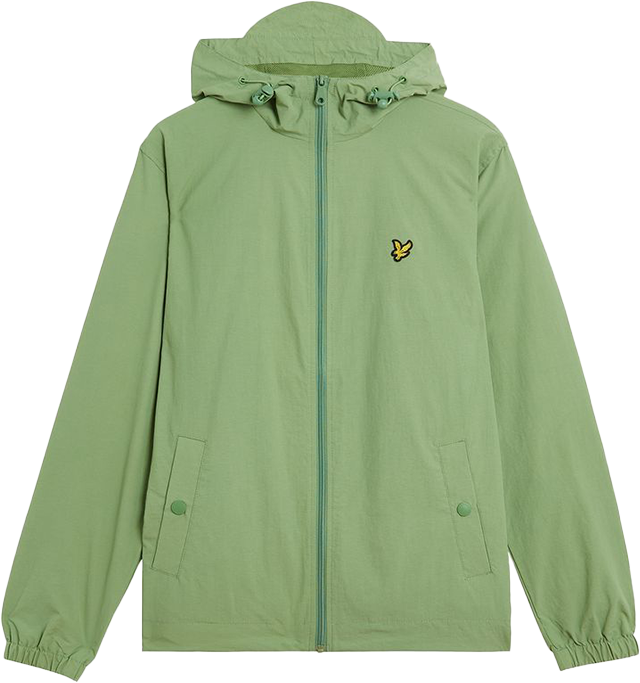 Lyle & Scott Lyle & Scott Zip Through Hooded Jacket Groen