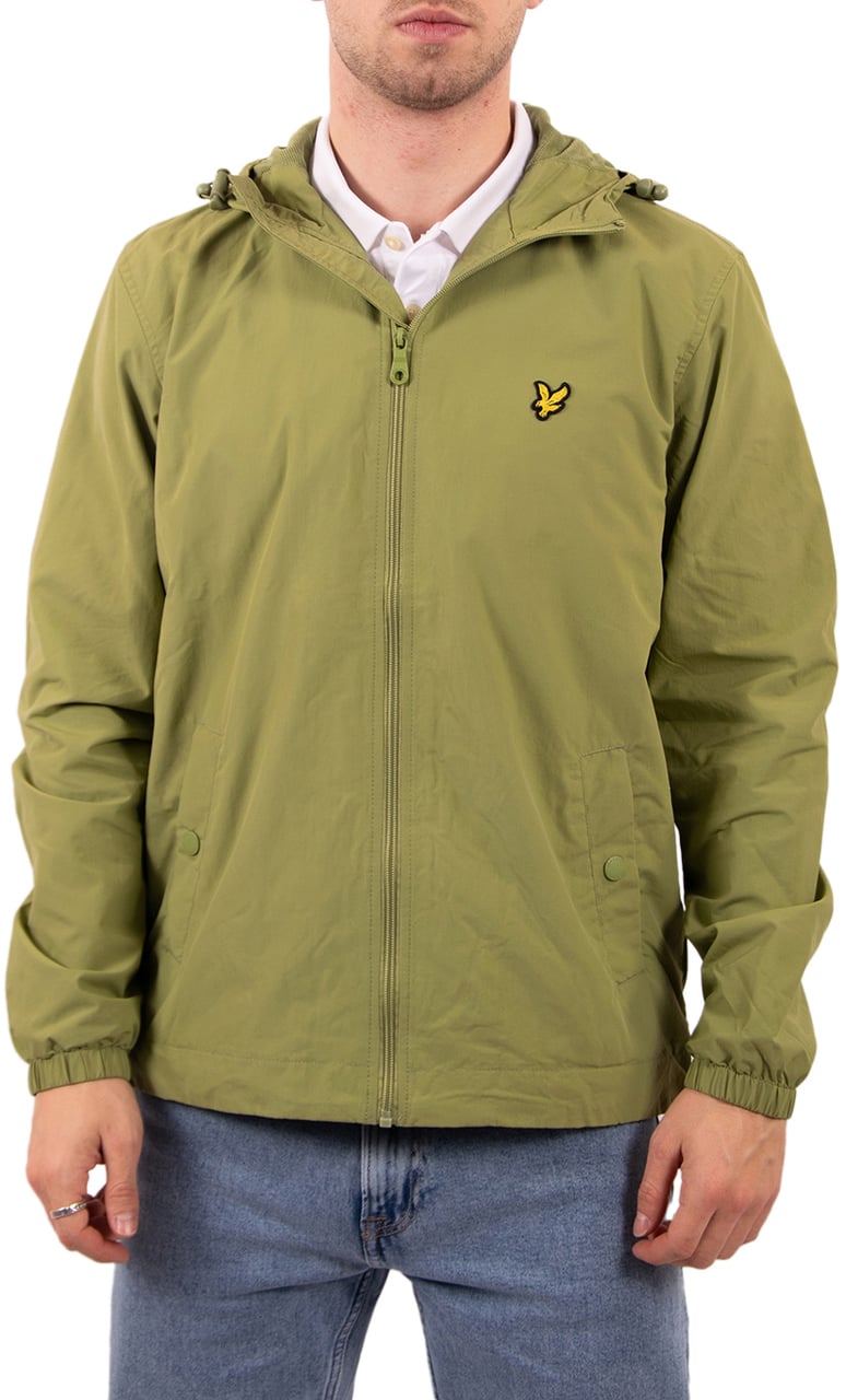 Lyle & Scott Lyle & Scott Zip Through hooded Jacket Groen