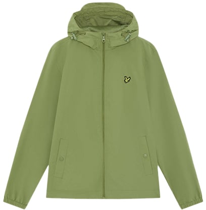 Lyle & Scott Lyle & Scott Zip Through hooded Jacket Groen