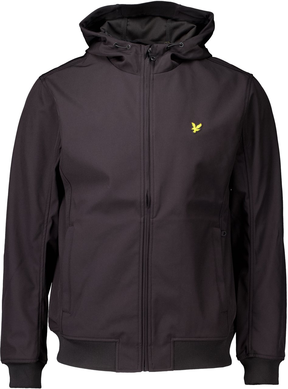 Lyle & Scott Mesh Back Softshell Jas Zwart