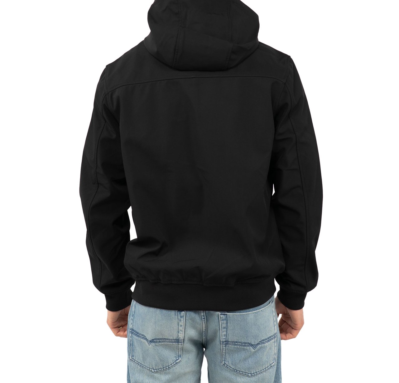 Lyle & Scott Mesh Back Softshell Jas Zwart