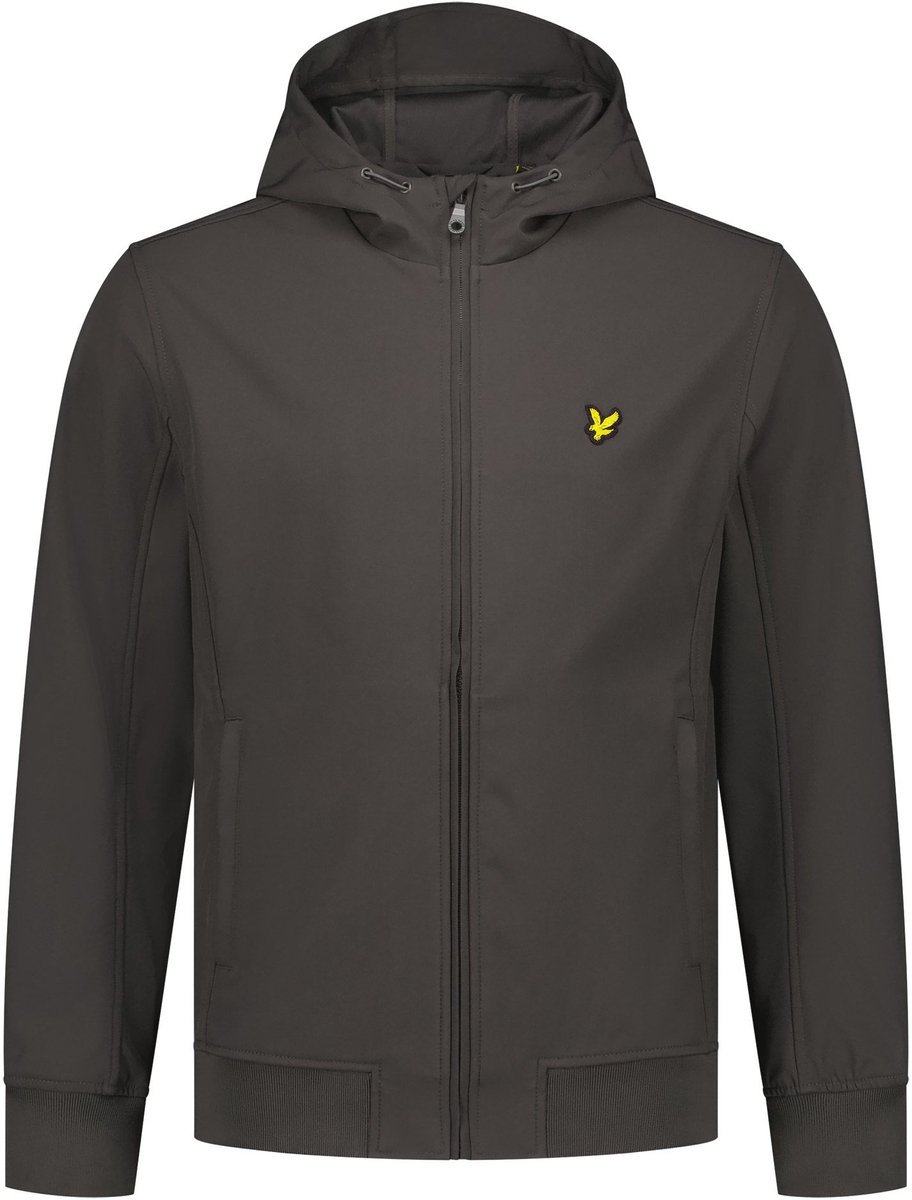 Lyle & Scott Lyle &amp; Scott Mesh Back Softshell Jacket Grijs