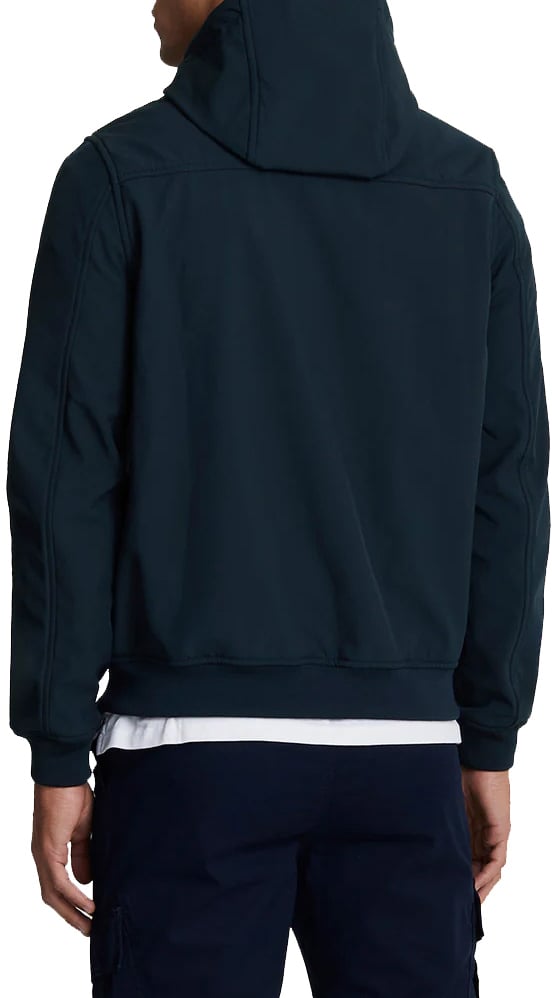 Lyle & Scott Lyle&scott Tonal Fleece Back Jackets Donkerblauw Jk2110ton Blauw