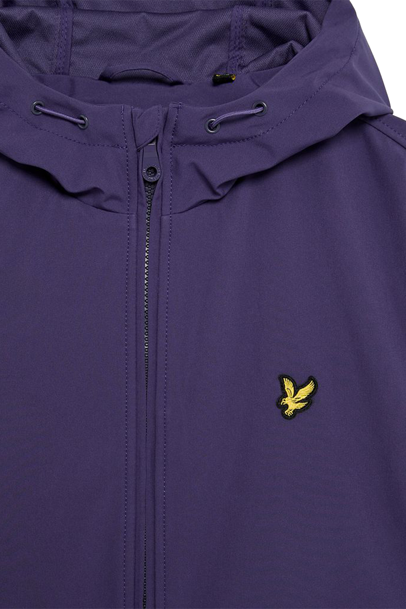 Lyle & Scott Lyle & Scott Mesh Back Softshell Jacket Paars