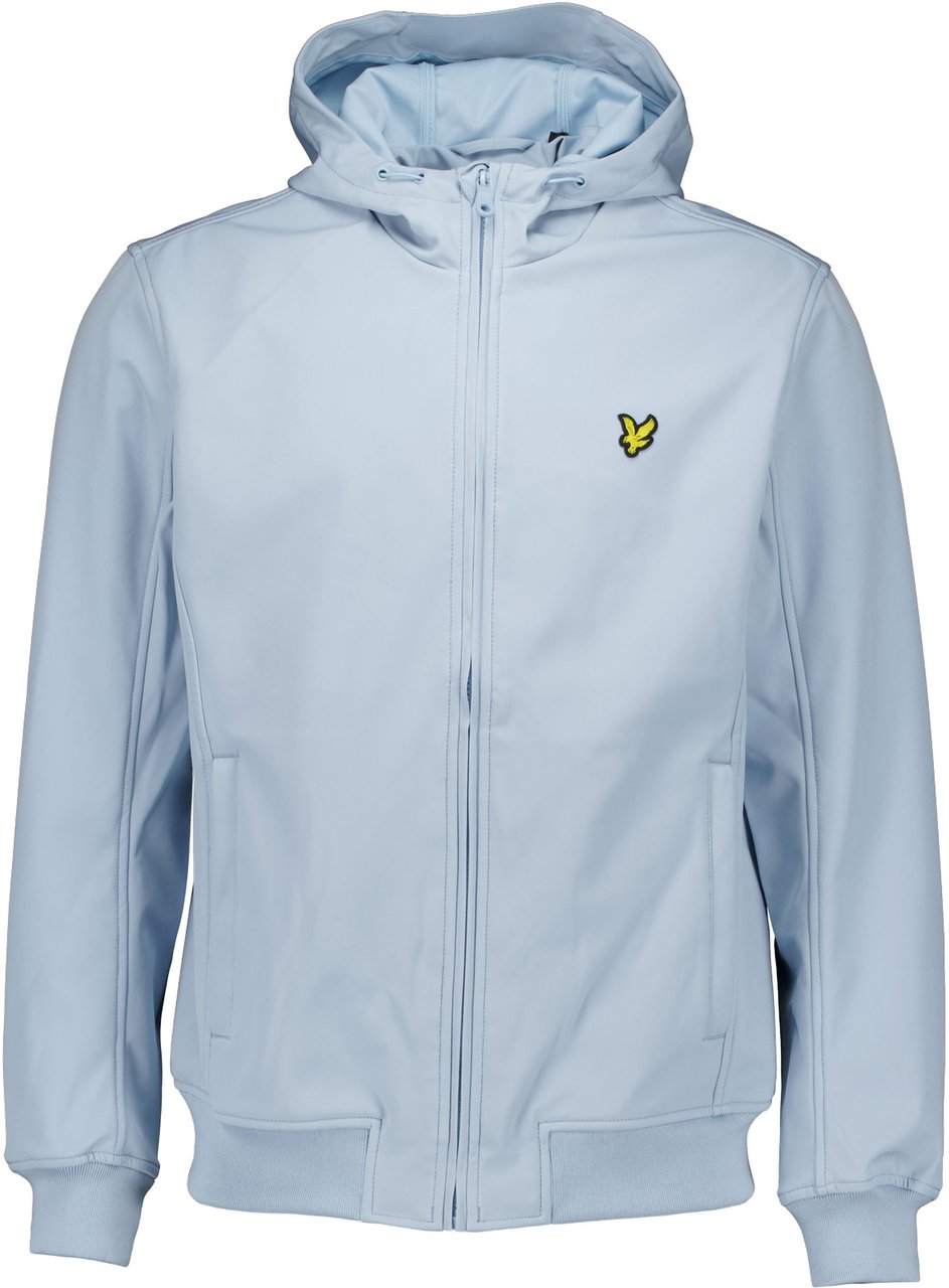 Lyle & Scott Lyle&scott Mesh Back Softshell Jacket Jackets Lichtblauw Jk2200v Blauw