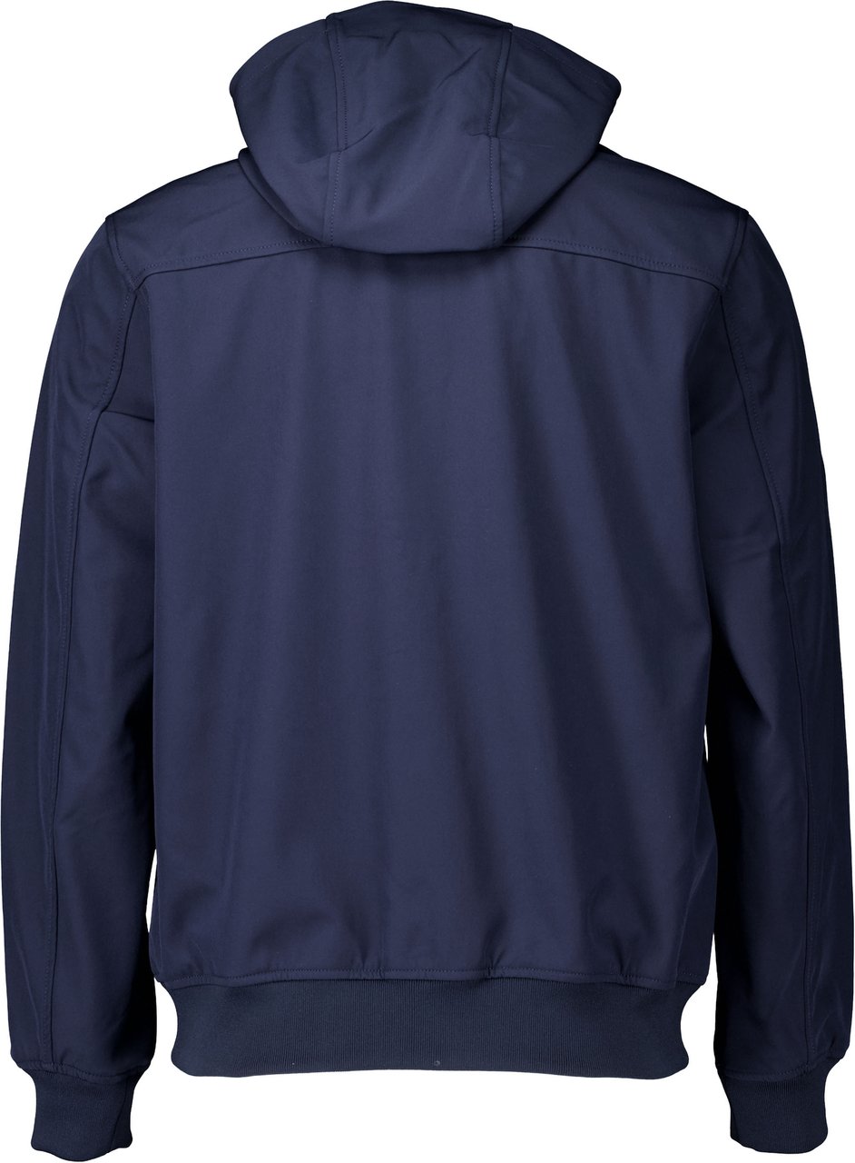 Lyle & Scott Lyle&scott Mesh Back Softshell Jacket Jackets Donkerblauw Jk2200v Blauw