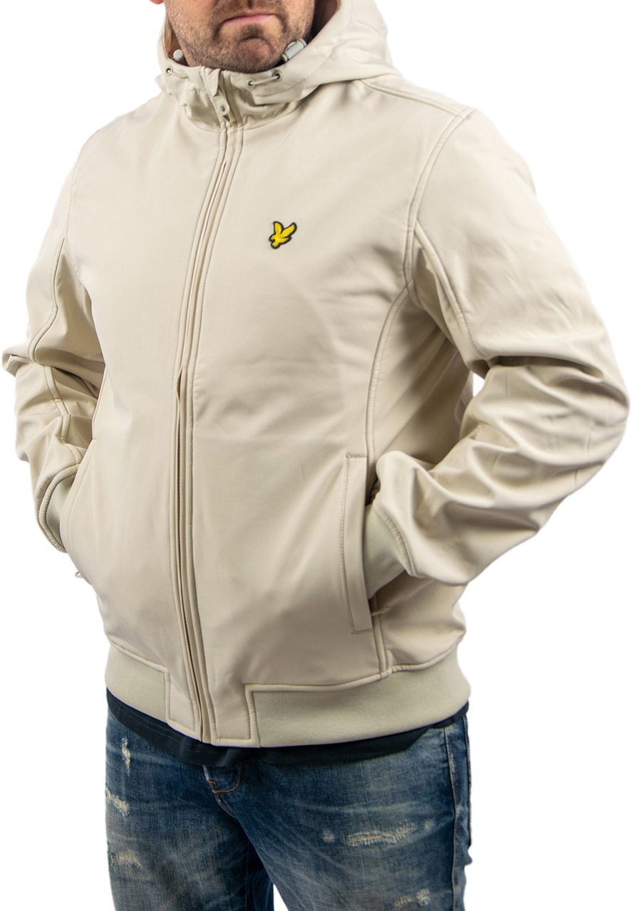 Lyle & Scott Lyle & Scott Fleece Back Softshell Beige