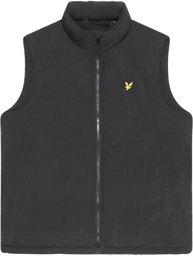 Lyle & Scott Lyle & Scott Padded Puffer Gilet Zwart