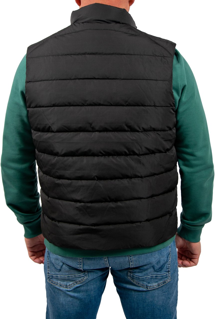 Lyle & Scott Lyle &amp; Scott Quilted Gilet Zwart