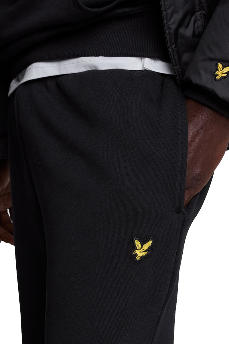 Lyle & Scott Lyle &amp; Scott Skinny Sweatpant Zwart