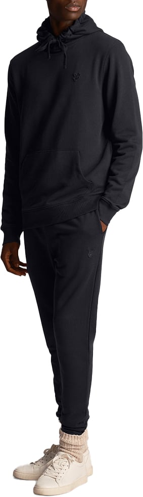 Lyle & Scott Lyle &amp; Scott Tonal Eagle Skinny Sweatpant Zwart