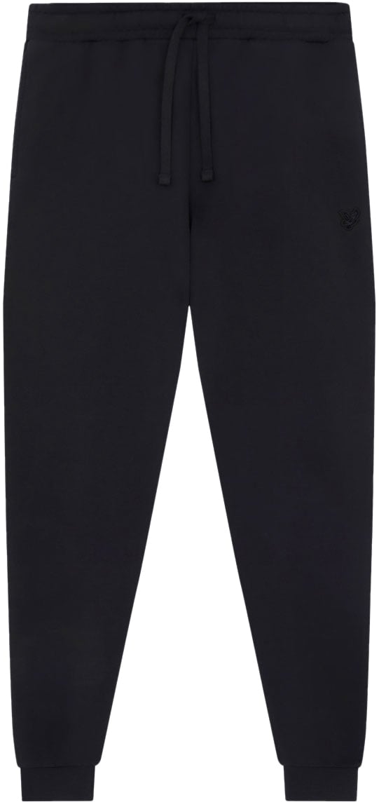 Lyle & Scott Lyle &amp; Scott Tonal Eagle Skinny Sweatpant Zwart