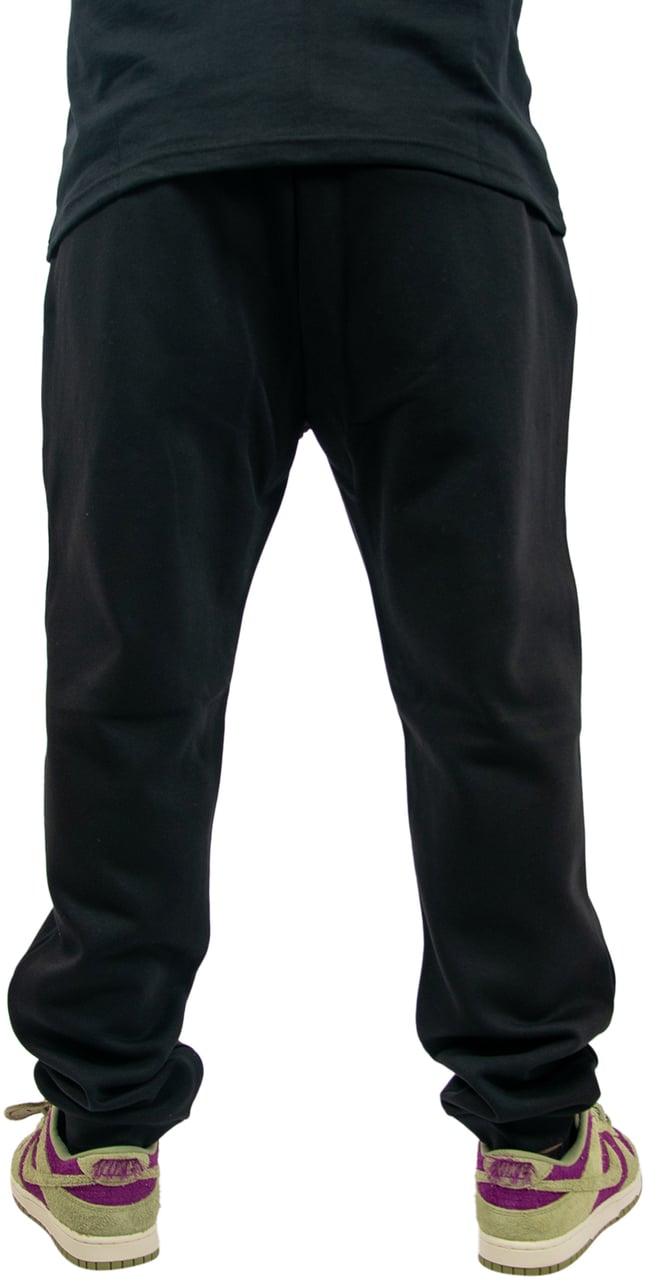 Lyle & Scott Lyle & Scott Logo Brushback Cuffed Jogger Zwart