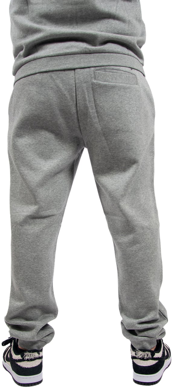Lyle & Scott Lyle & Scott Logo Brushback Cuffed Jogger Grijs