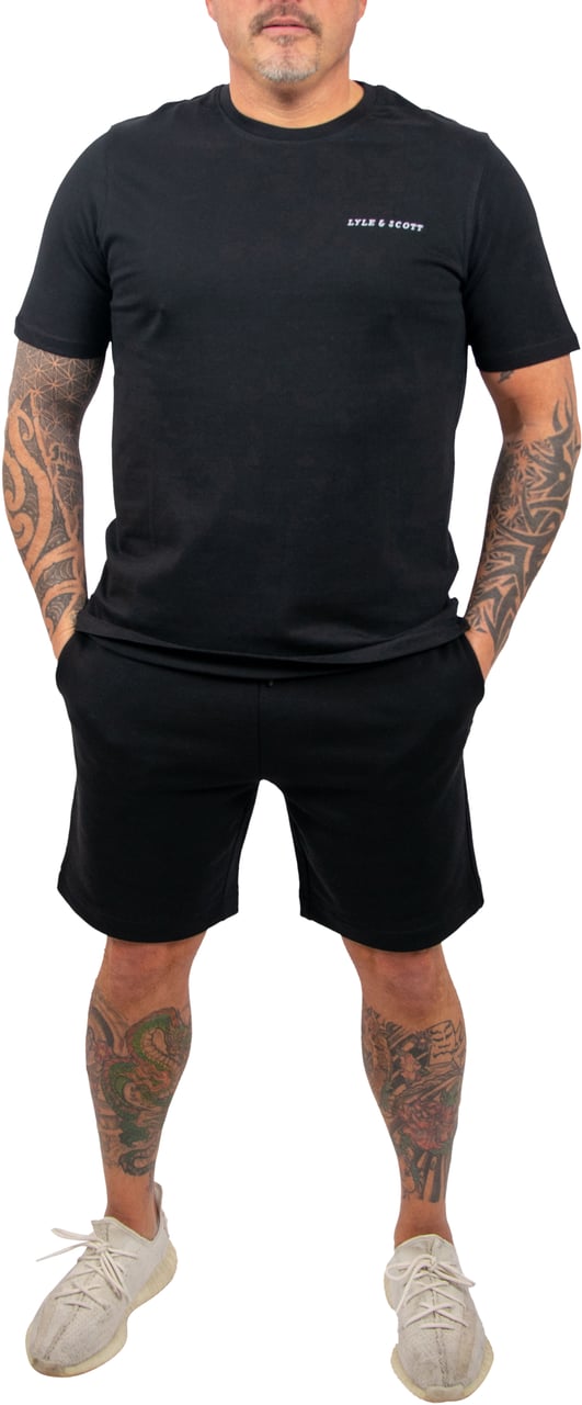 Lyle & Scott Lyle & Scott Superfine Sweatshort Zwart