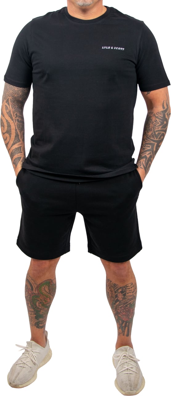 Lyle & Scott Superfine Sweatshort Zwart