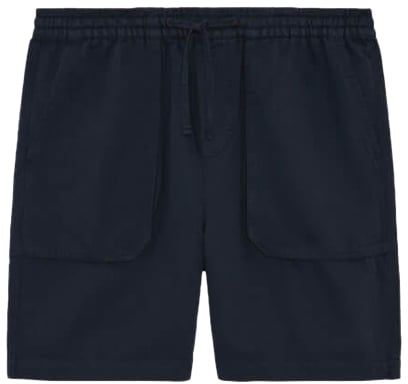 Lyle & Scott Linen Short Blauw