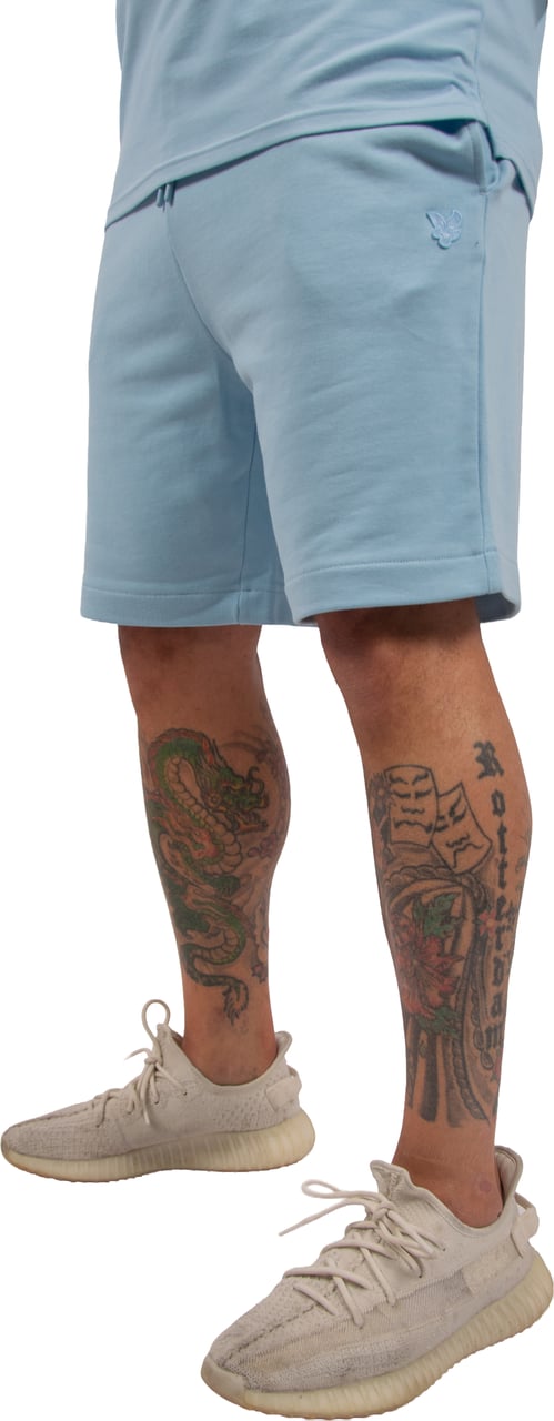 Lyle & Scott Superfine Sweatshort Blauw