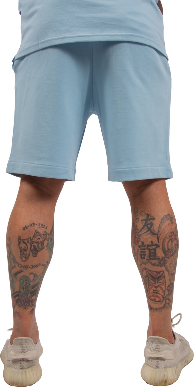 Lyle & Scott Superfine Sweatshort Blauw